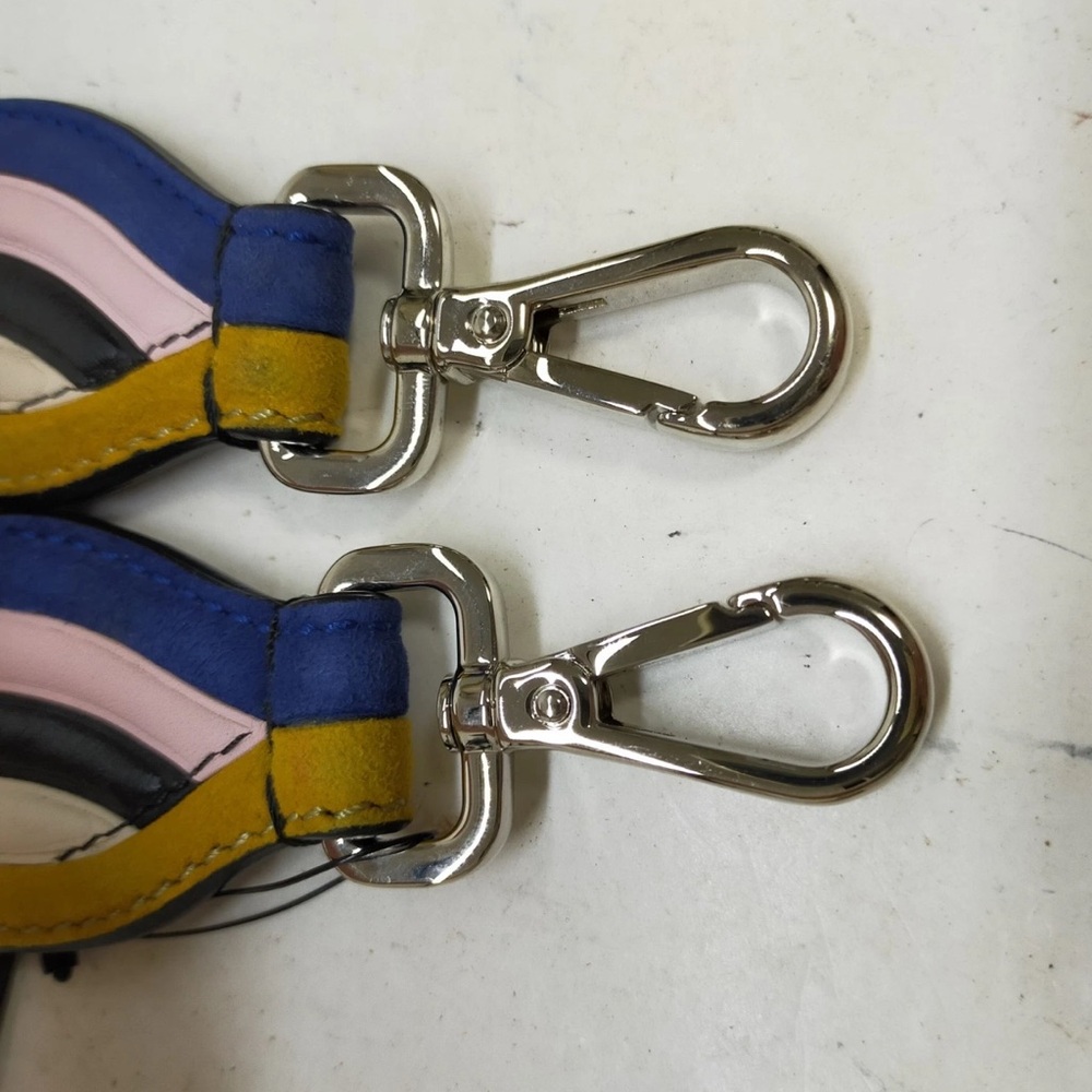 Authentic Fendi Shoulder Strap  Multi Color Leather - Picture 9 of 14
